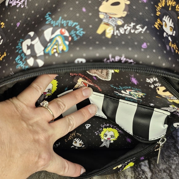 Beetlejuice Purse/Mini backpack - Picture 4 of 8